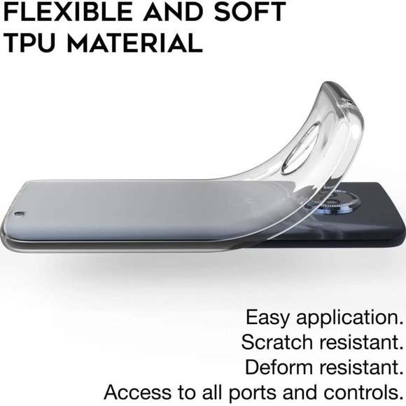 *NWT* MOTO G6 PLUS CLEAR PHONE CASE - Picture 2 of 6